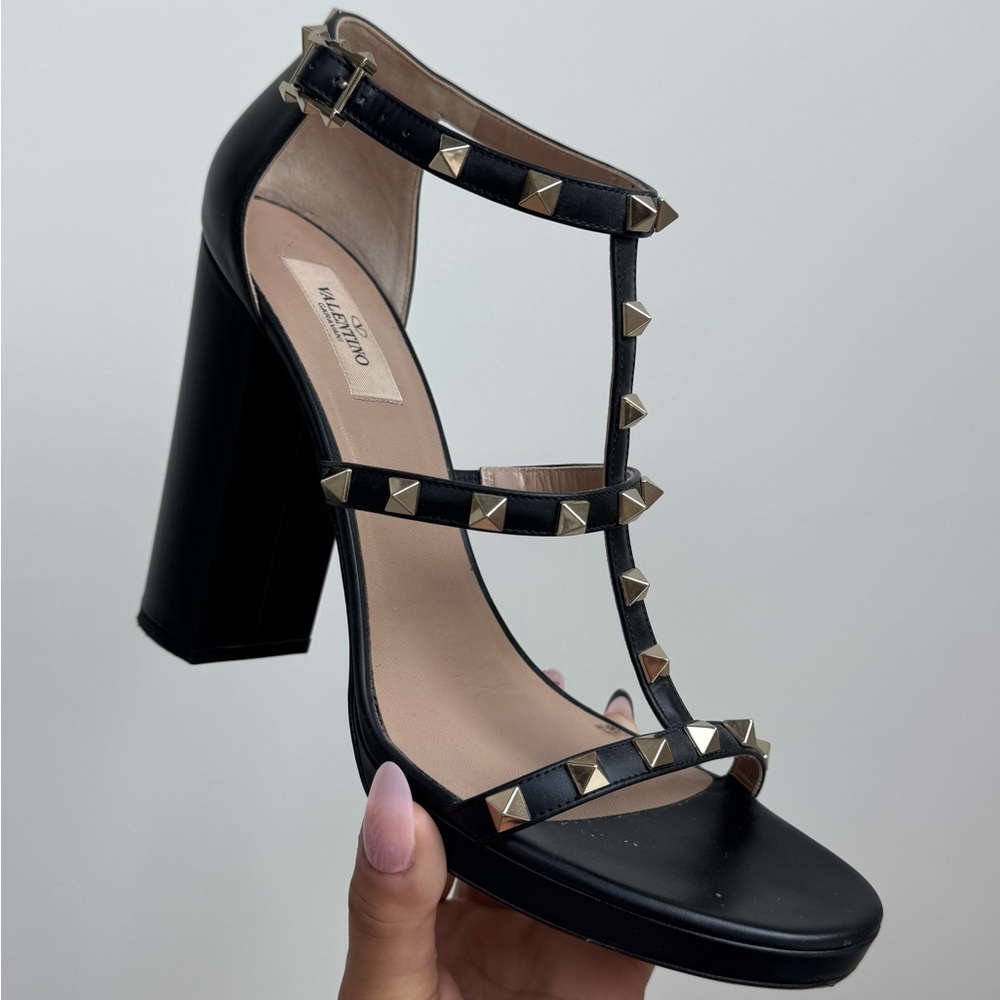 Valentino Black Studded Women's Heels